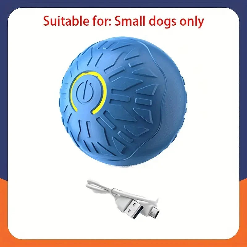 Interaktiv rörlig boll för hund och katt