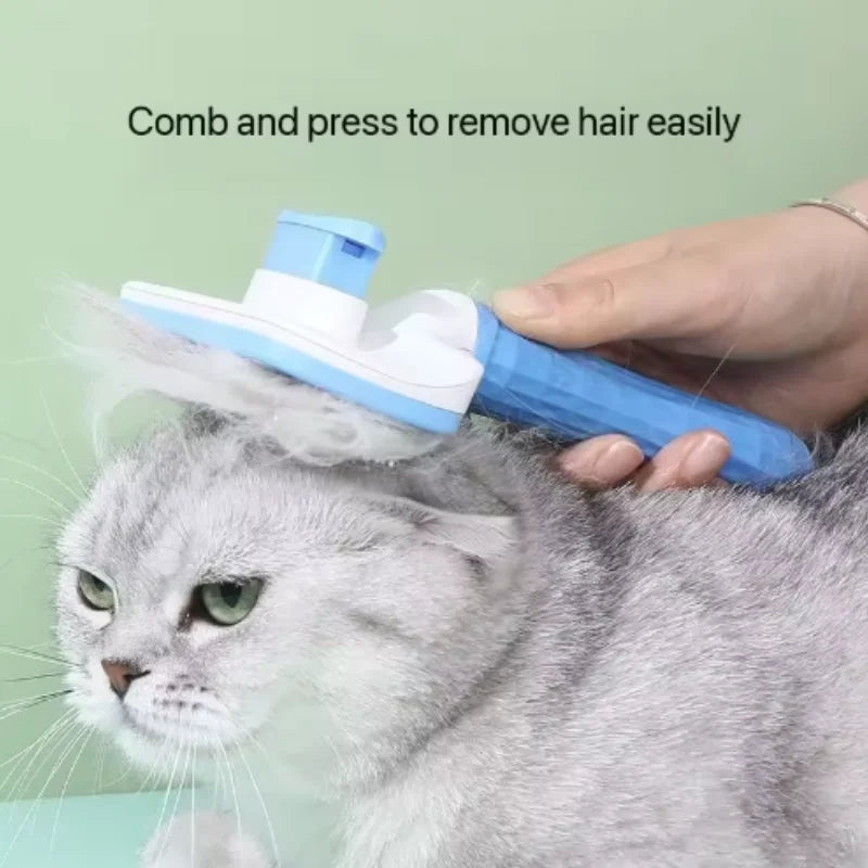 Massagekam för hund och katt