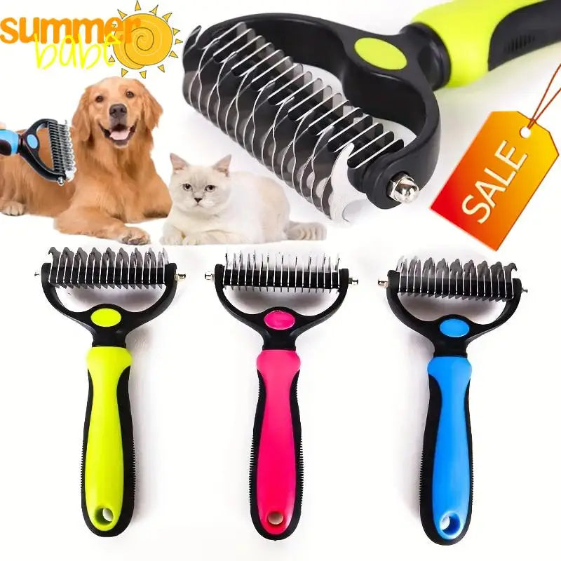 Pälsborttagningsborste för hund och katt – Grooming och hårvårdsverktyg