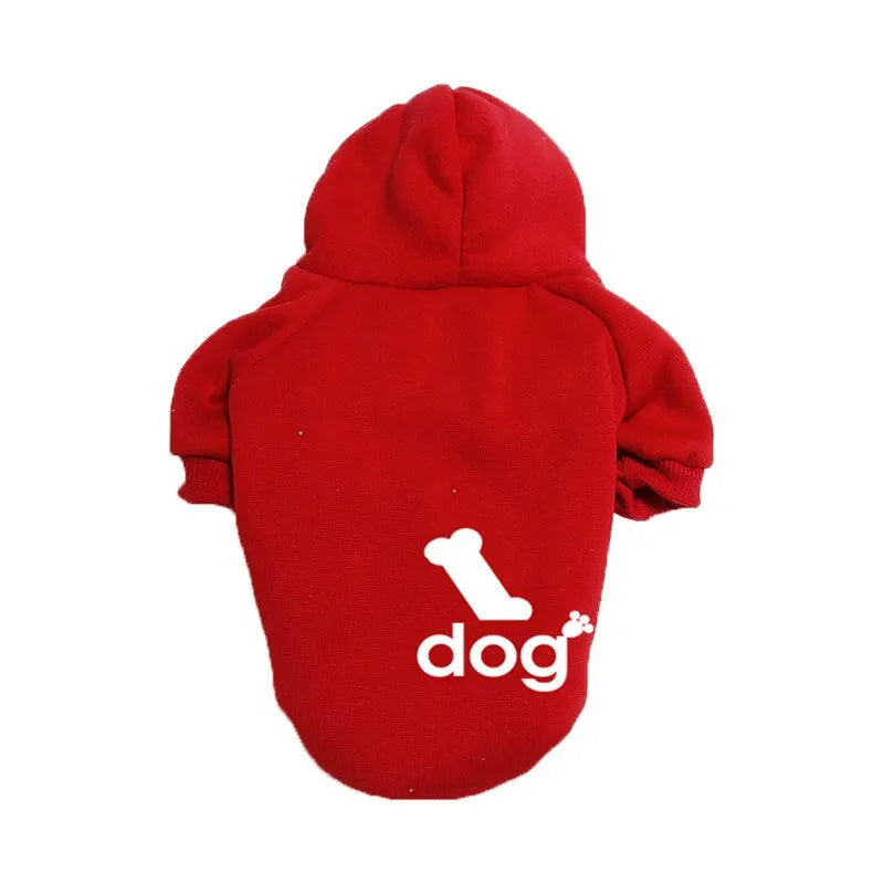 Hundsweater med benmönster