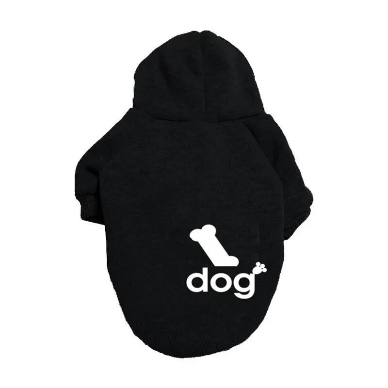 Hundsweater med benmönster